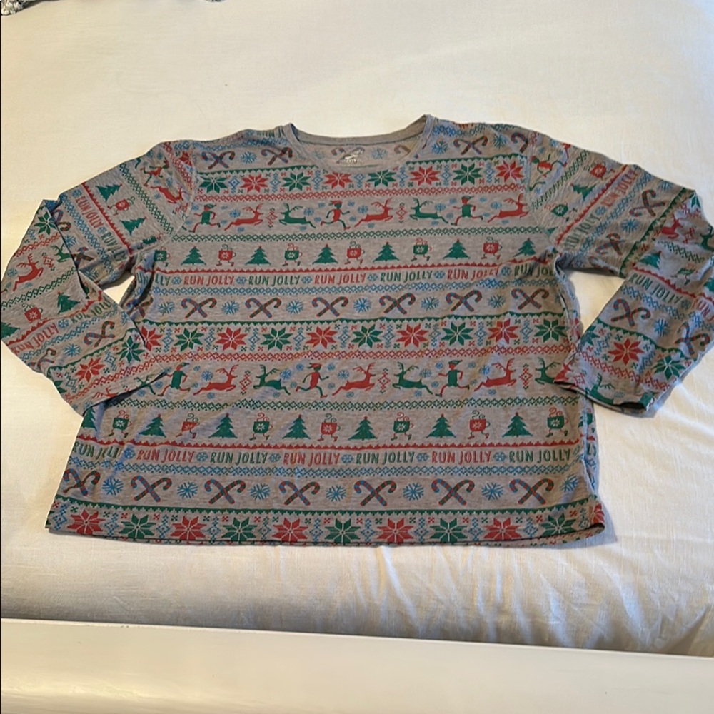 Festive Holiday Running Tee